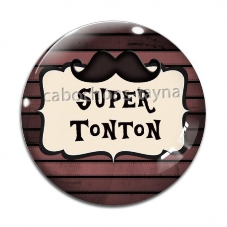 Cabochon Verre - super tonton