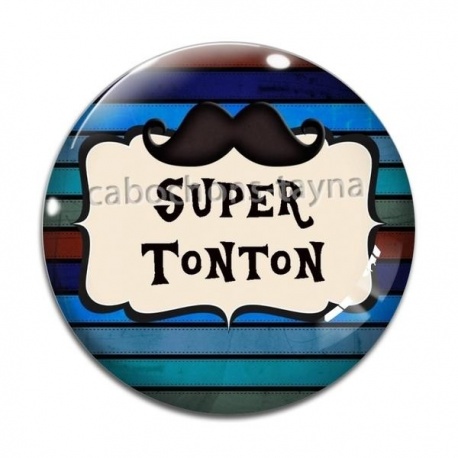Cabochon Verre - super tonton