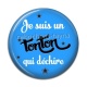 Cabochon Résine - je suis un tonton qui déchire