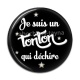 Cabochon Résine - je suis un tonton qui déchire