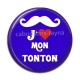 Cabochon Résine - j'aime mon tonton