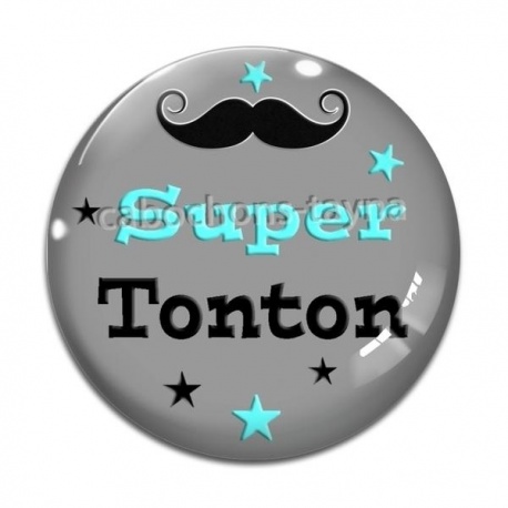 Cabochon Verre - super tonton