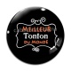 Cabochon Verre - meilleur tonton du monde