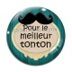 Cabochon Verre - pour le meilleur tonton