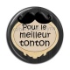 Cabochon Résine - pour le meilleur tonton