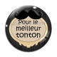 Cabochon Verre - pour le meilleur tonton