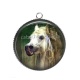 Pendentif Cabochon Argent - cheval
