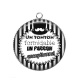 Pendentif Cabochon Argent - un tonton formidable un parrain exceptionnel
