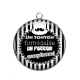 Pendentif Cabochon Argent - un tonton formidable un parrain exceptionnel