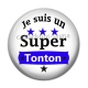 Cabochon Résine - je suis un super tonton