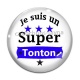 Cabochon Verre - je suis un super tonton