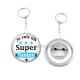 Porte clés décapsuleur - je suis un super tonton