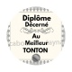 diplôme décerné au meilleur tonton