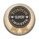 Cabochon Résine - tonton super chouette