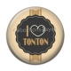 Cabochon Résine - I love tonton