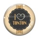 Cabochon Verre - I love tonton