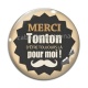 Cabochon Verre - merci tonton