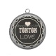 Pendentif Cabochon Argent - tonton love
