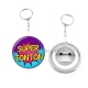 Porte clés décapsuleur - super tonton