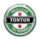 Cabochon Verre - meilleur tonton du monde