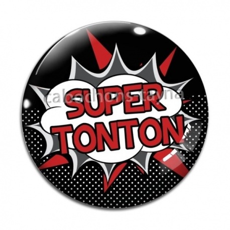 Cabochon Verre - super tonton