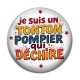 Cabochon Résine - je suis un tonton qui déchire
