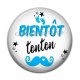 Cabochon Résine - bientôt tonton