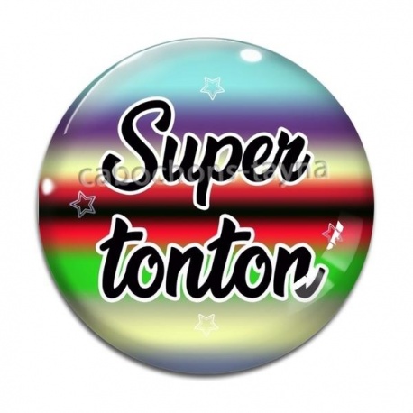Cabochon Verre - super tonton