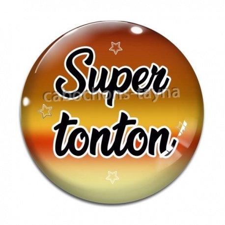 Cabochon Verre - super tonton