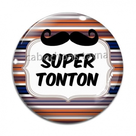 Cabochon Verre - super tonton