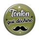 Cabochon Résine - tonton qui déchire