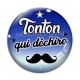 Cabochon Verre - tonton qui déchire