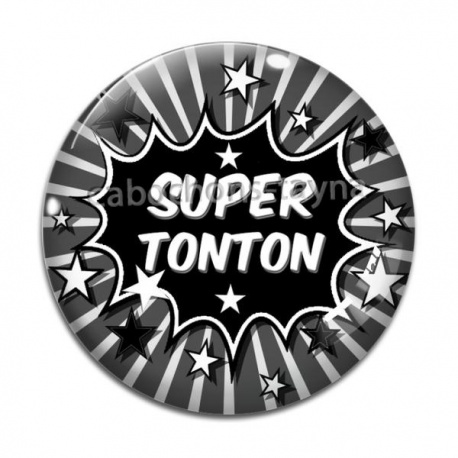 Cabochon Verre - super tonton