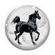 Cabochon Verre - cheval