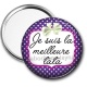 Miroir de poche - je suis la meilleure tata