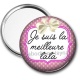 Miroir de poche - je suis la meilleure tata