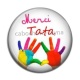 Cabochon Résine - merci tata