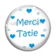 Cabochon Verre - merci tatie