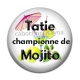 Cabochon Résine - tatie championne de mojito