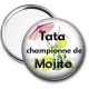 Miroir de poche - tata championne de mojito