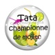 Cabochon Verre - tata championne de mojito