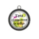 Pendentif Cabochon Argent - tata championne de mojito