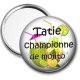 Miroir de poche - tatie championne de mojito