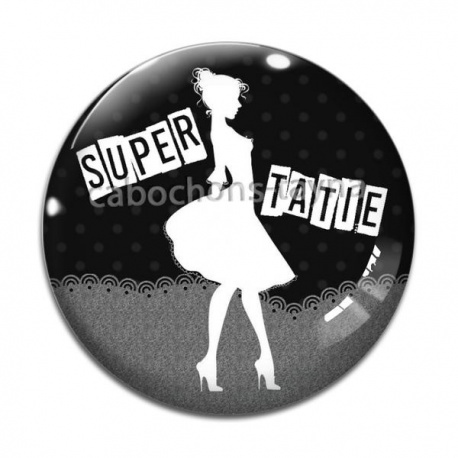 Cabochon Verre - super tatie