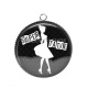 Pendentif Cabochon Argent - super tatie