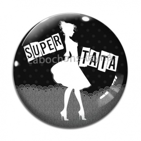 Cabochon Verre - super tata