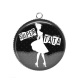 Pendentif Cabochon Argent - super tata