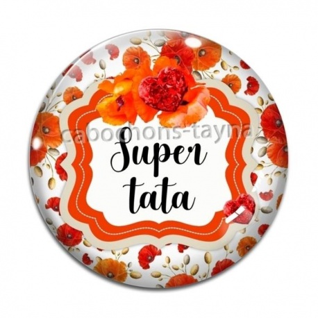 Cabochon Verre - super tata