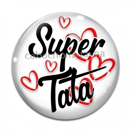 Cabochon Verre - super tata