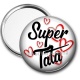 Miroir de poche - super tata